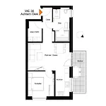 Achtern Diek 33 38 -kueste 33 Apartmán *