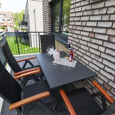 Apartman Kueste33/38 - Strandnah Mit Sauna & Balkon Direkt An Der Kueste!